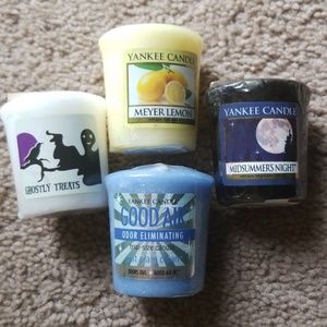 4 votive candles